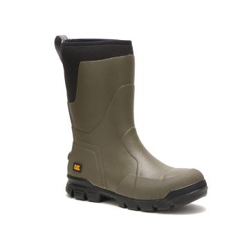 Dámské Pracovní Boty Caterpillar Stormers 11" Steel Špicí Olivy Zelené | CAT437-CZ