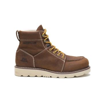 Pánské Bezpečnostní Boty Caterpillar Tradesman Hnědé | CAT007-CZ