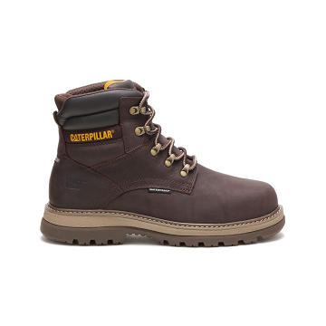 Pánské Nepromokavé Boty Caterpillar Fairbanks 6" Waterproof Steel Špicí Káva | CAT121-CZ