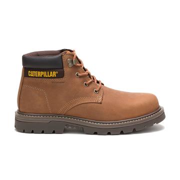 Pánské Nepromokavé Boty Caterpillar Outbase Waterproof Steel Špicí Hnědé | CAT142-CZ