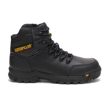 Pánské Nepromokavé Boty Caterpillar Resorption Waterproof Composite Špicí Černé | CAT141-CZ